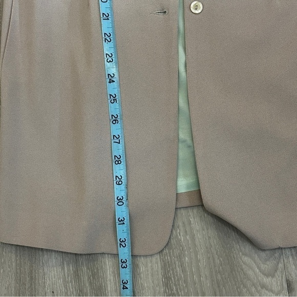 SC BASICS WOMEN'S BLAZER SZ 6 BEIGE - Picture 8 of 9